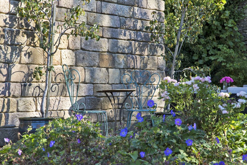 Darley House Garden Walled Patio