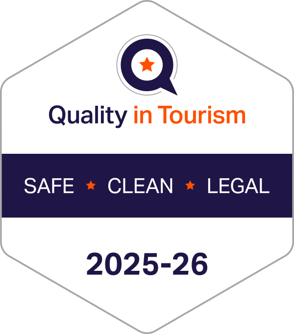 Quality in Tourism logo.